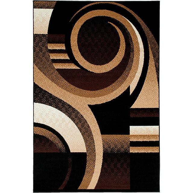 Blitar Brown/Black 5' X 7' Area Rug