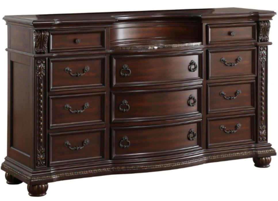 Cavalier Dresser in Dark Cherry 1757-5