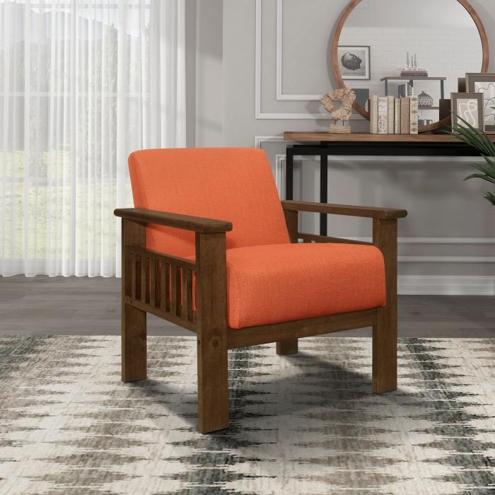 Helena Accent Chair with Storage Arms