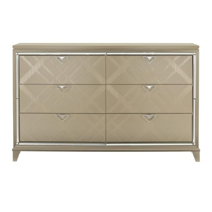 Bijou Dresser with Hidden Jewelry Drawers image