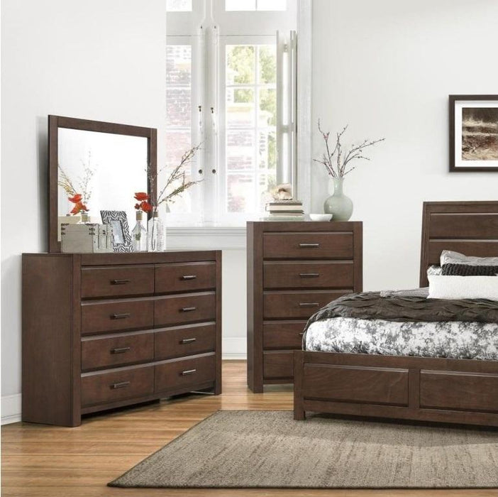 Erwan 8 Drawer Dresser in Dark Walnut 1961-5