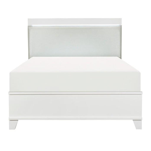 Kerren King Platform Bed in White 1678WK-1EK image