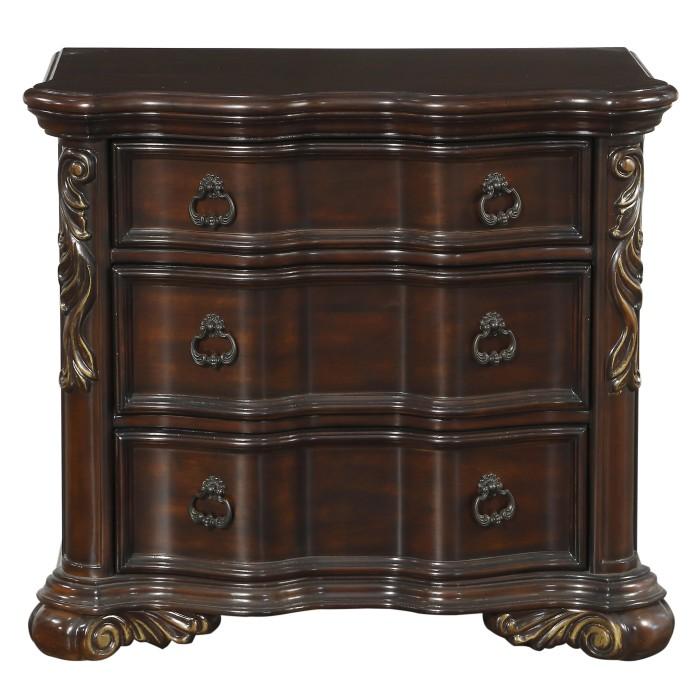 Royal Highlands 3 Drawer Nightstand in Rich Cherry 1603-4 image