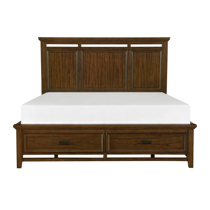 Frazier Park (3)California King Platform Bed with Footboard Storage image