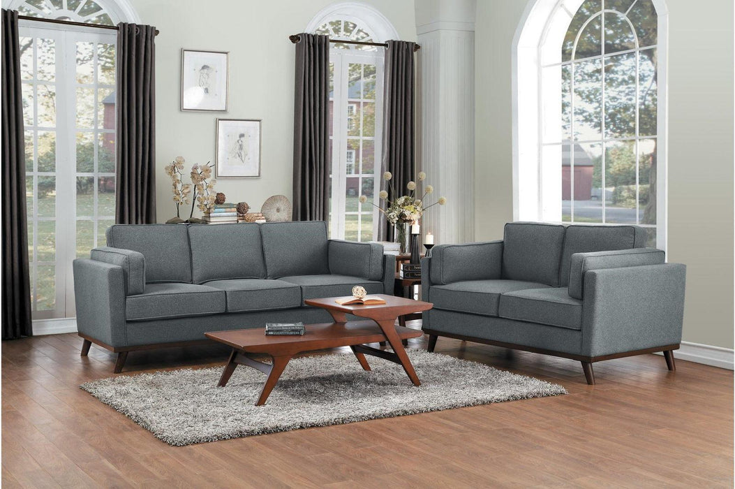 Bedos Loveseat in Gray