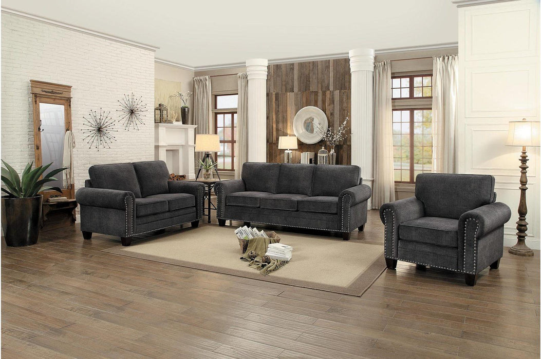 Cornelia Chair in Dark Gray 8216DG-1