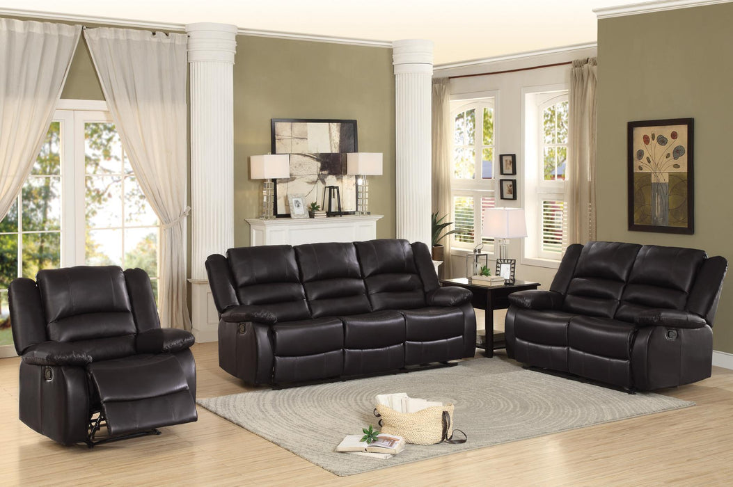 Jarita Double Reclining Loveseat in Brown