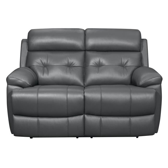 Lambent Double Reclining Loveseat in Dark Gray image