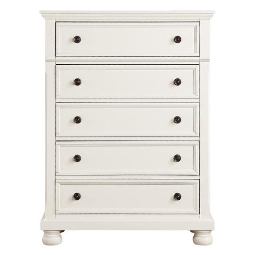 Laurelin 5 Drawer Chest in White 1714W-9 image