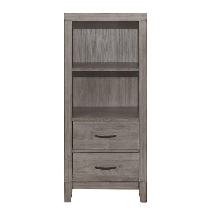 Woodrow Pier/Tower Nightstand in Gray 2042NB-10 image