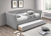 Liihcc Day Bed/Light Grey Burplap in Light Grey / Na image