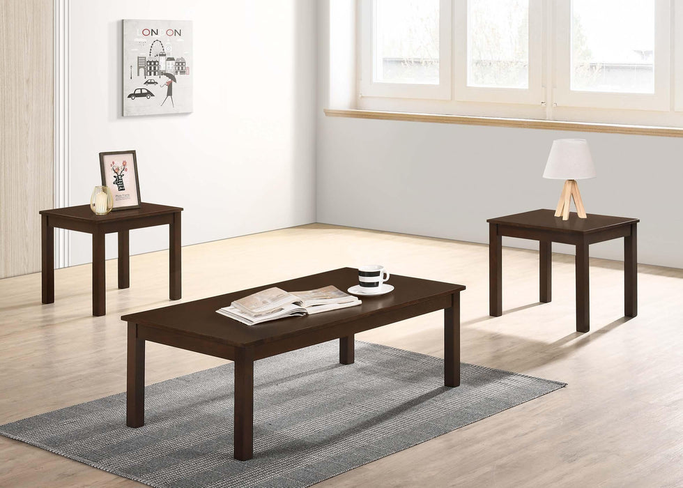 Liihfd 3-Pcs Coffee Table Set in Brown image