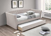 Liihcc Day Bed/Light Brown Burplap in Light Brown / Na image