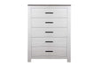 Chuint Chest in Whitewash + Smoking Grey image