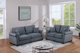 Haoind 2-Pcs Sofa Set in Dark Gray image