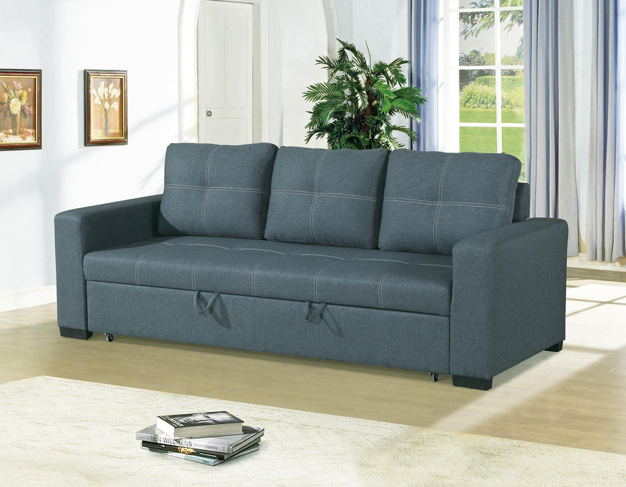 Haoind Convertible Sofa in Blue Grey image