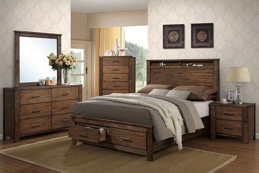 Liihen Queen Bed/Oak in Oak image