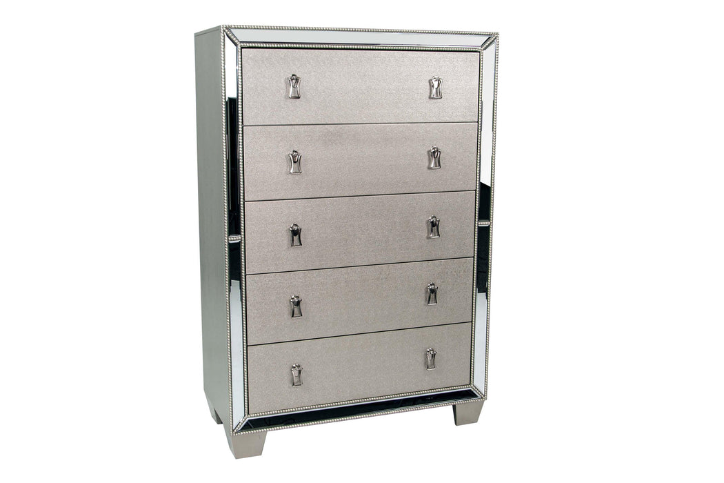 Mcraft Chest W/Stainless Panel in Silver image