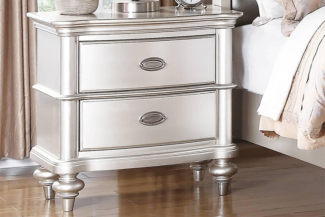 Mcraft Night Stand in Silver image