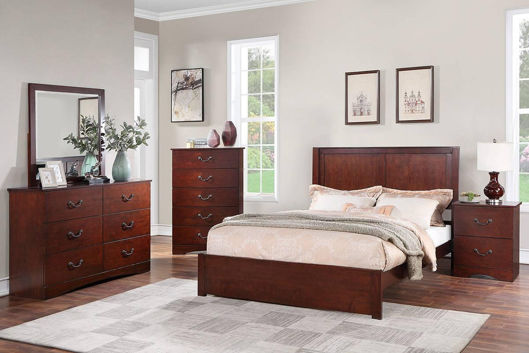 Mcraft Queen Bed in Cherry image