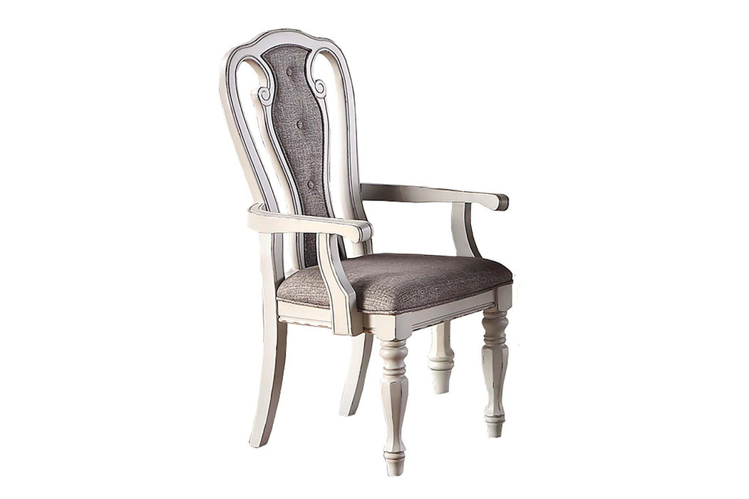 Sfvnco Arm Chair in Antique White image