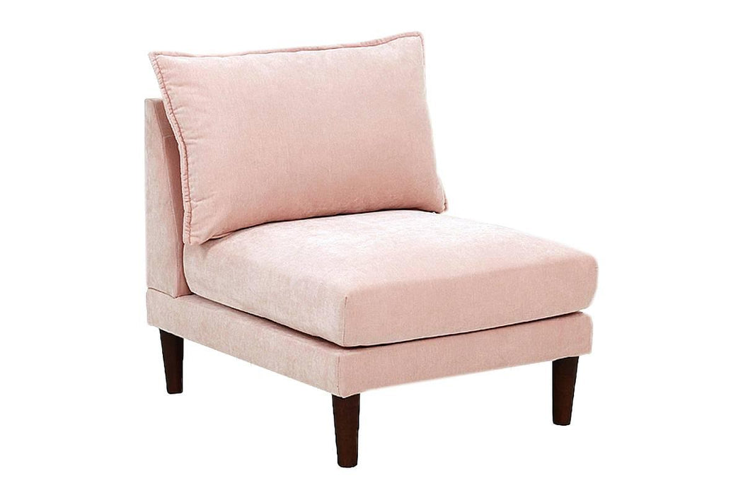 Taiyus Armless Chair in Blush image