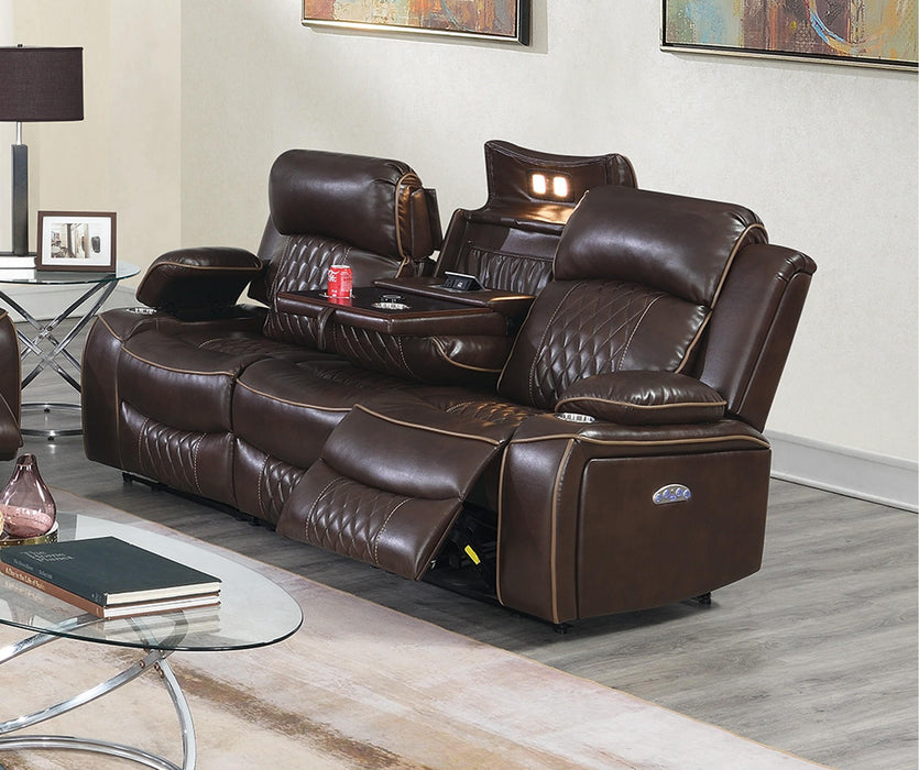 Taiyus Power Sofa in Brown image