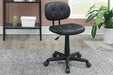 Uefurn Office Chair/Faux Leather in Black image