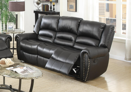 Uefurn Recling Sofa in Black image