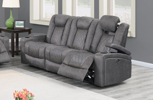 Uefurn Power Sofa in Antique Grey image