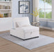 Uniqvn Convertible Sofa in White image