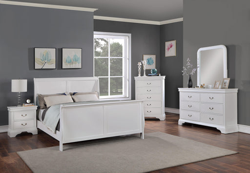 Vfvnco Cal-King Bed in White image