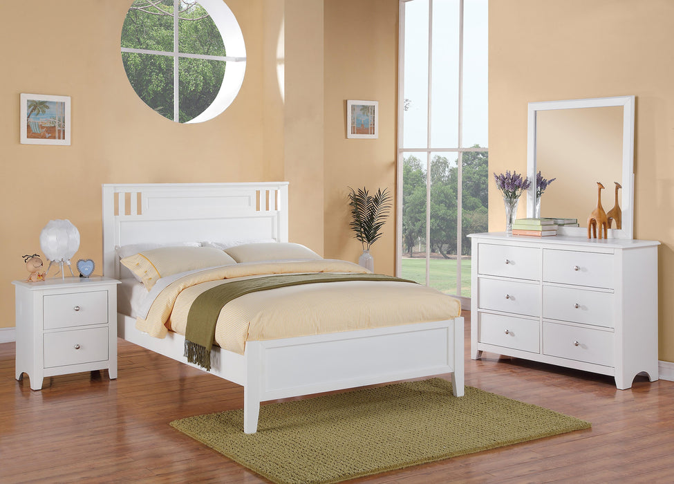 Vfvnco Full Bed in White image