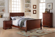 Vfvnco Twin Bed/Cherry in Cherry image