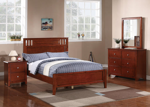 Vfvnco Twin Bed in Cherry image