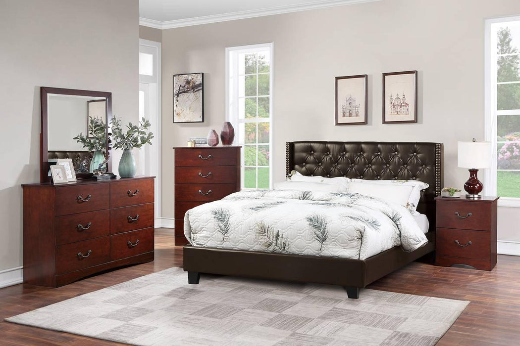 Vphong Queen Bed in Espresso / Espresso image